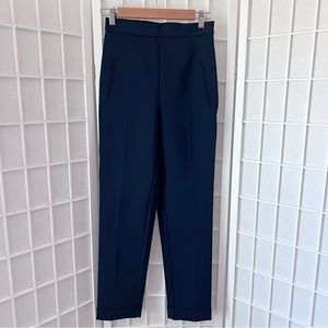 NWT Philosophy Navy Blue Cuffed Hem Tailored Dress Pant | Size 2